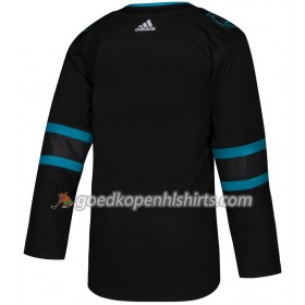 San Jose Sharks Blank Adidas 2018-2019 Alternate Authentic Shirt - Mannen